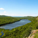 Lake of the Clouds at Porcupine State Park