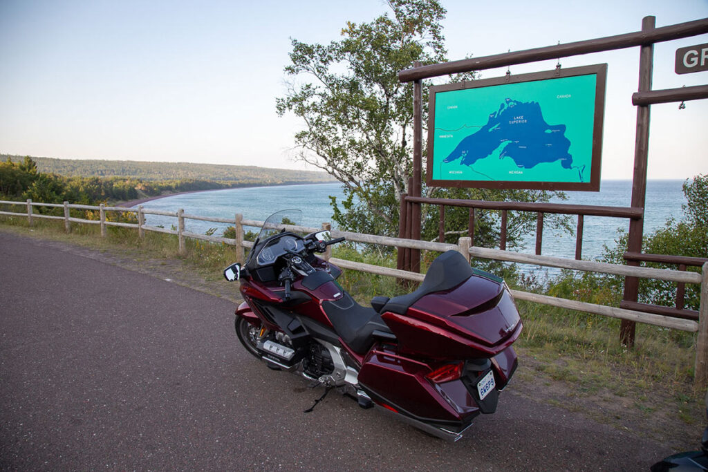 Ride Lake Superior - great view