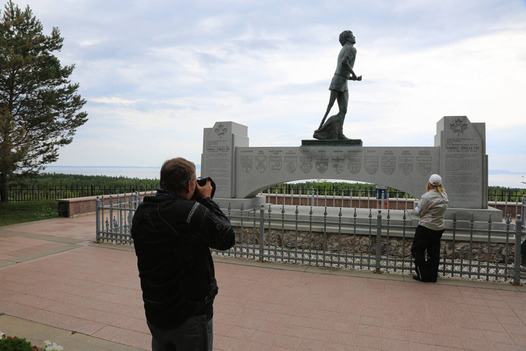 Ride Lake Superior Terry Fox Monument