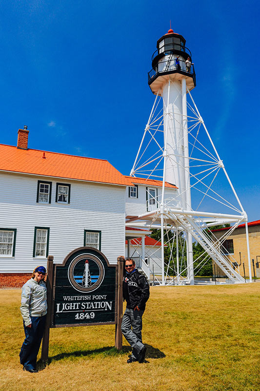 Whitefish Point Light Station Lake Superior